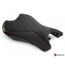 LUIMOTO (DIAMOND) Rider Seat Cover for the Triumph Street Triple 765 / S / R / RS